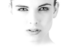 Alza la cabeza Mujer