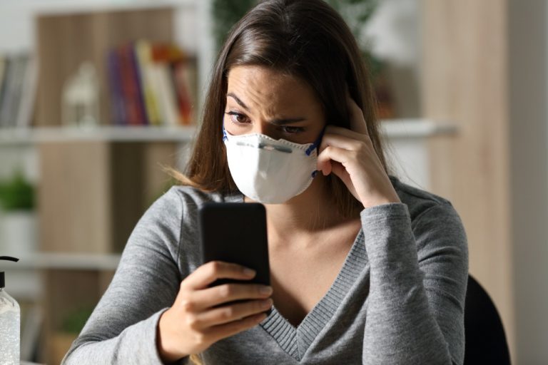 Desinformación sobre mascarillas