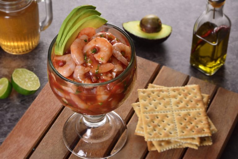 Cóctel de camarones del Pacífico