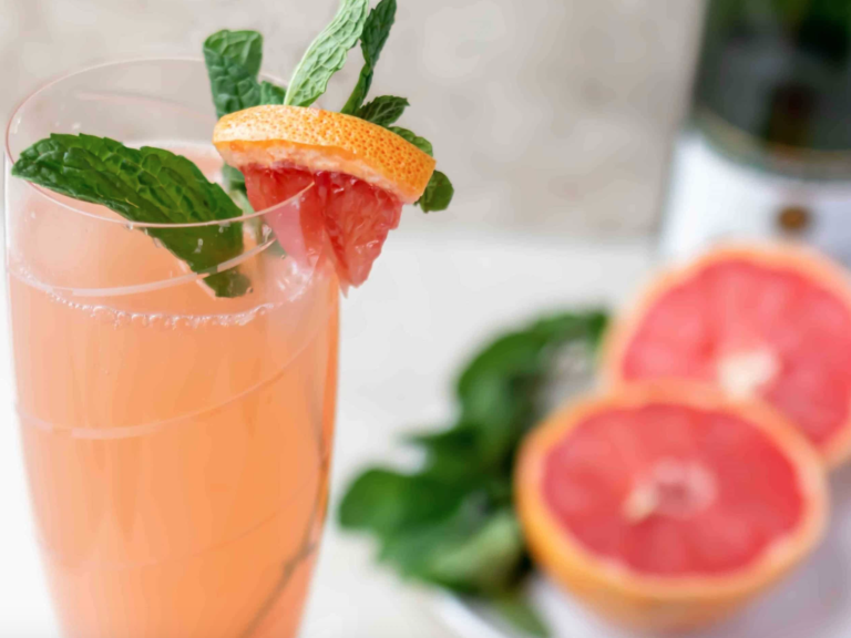 Grapefruit Tequila Mimosa